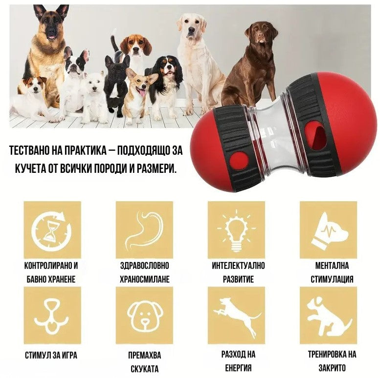 FeedBall - Интерактивна топка за кучета